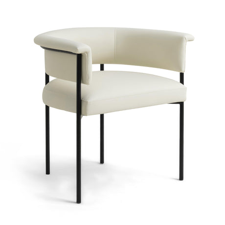 Taylor Performance Vegan Leather Dining Chair by TOV Furniture at Eve Furniture
