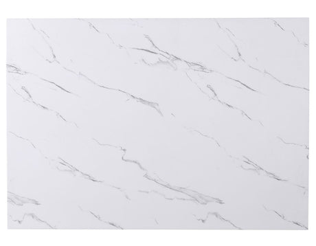 Taylor Tan Faux-Marble Counter Height Dining Set by Steve Silver at Eve Furniture