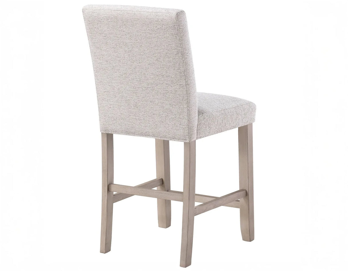 Taylor Tan Faux-Marble Counter Height Dining Set by Steve Silver at Eve Furniture
