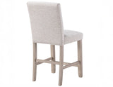 Taylor Tan Faux-Marble Counter Height Dining Set by Steve Silver at Eve Furniture