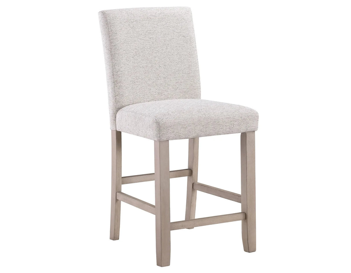 Taylor Tan Faux-Marble Counter Height Dining Set by Steve Silver at Eve Furniture