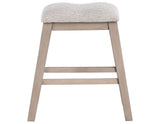 Taylor Tan/Gray 24″ Backless Counter Stool, Set of 2 by Steve Silver at Eve Furniture