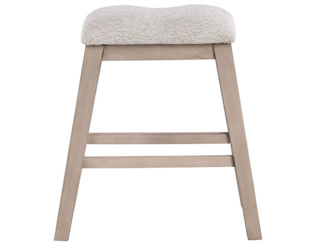 Taylor Tan/Gray 24″ Backless Counter Stool, Set of 2 by Steve Silver at Eve Furniture