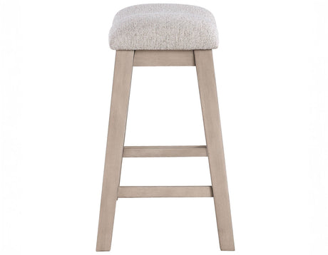 Taylor Tan/Gray 24″ Backless Counter Stool, Set of 2 by Steve Silver at Eve Furniture