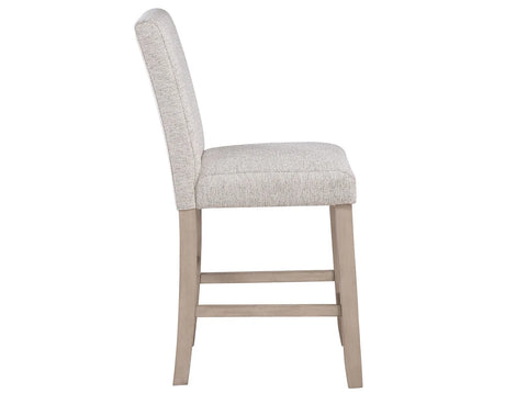 Taylor Tan/Gray 24″ Counter Height Chair by Steve Silver at Eve Furniture