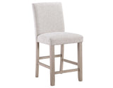Taylor Tan/Gray 24″ Counter Height Chair by Steve Silver at Eve Furniture