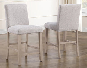 Taylor Tan/Gray 24″ Counter Height Chair by Steve Silver at Eve Furniture