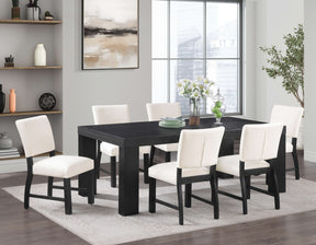 Taylor White Dining Room Set by Cosmos Furniture at Eve Furniture
