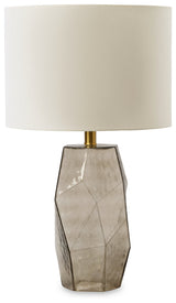 Taylow 2-Piece Table Lamp Set in Gray by Ashley at Eve Furniture