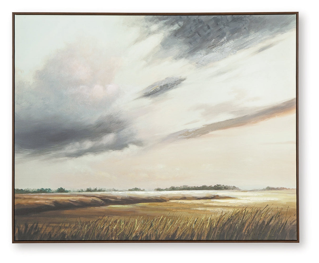 Taymen Multi Wall Art by Ashley at Eve Furniture