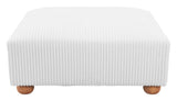 Tayte Ottoman White by Zuomod at Eve Furniture