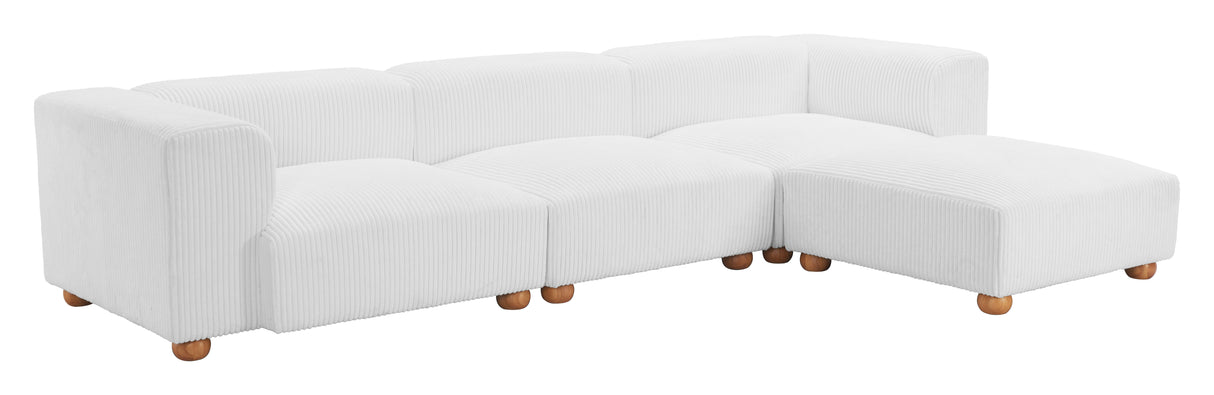 Tayte Sofa White by Zuomod at Eve Furniture