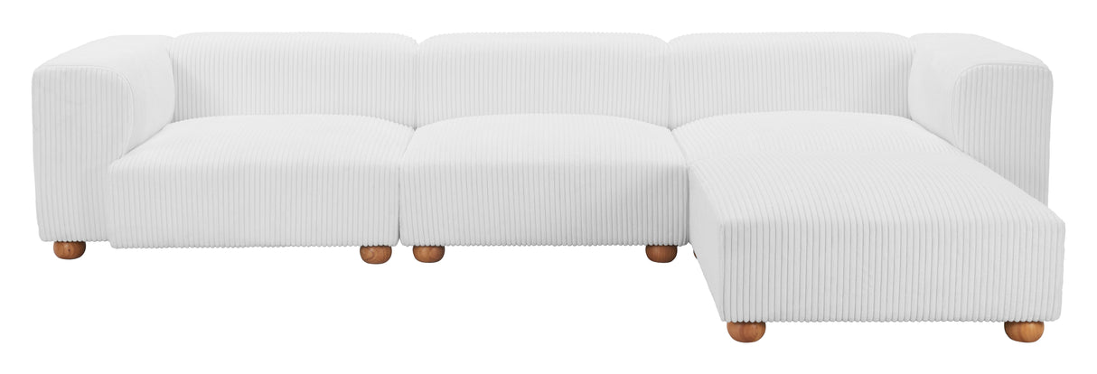 Tayte Sofa White by Zuomod at Eve Furniture