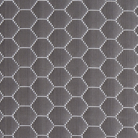 Dark Gray Graphene Contour Pillow