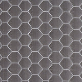 Dark Gray Graphene Contour Pillow