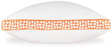 White/Orange 3-in-1 Pillow