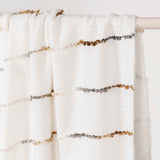 TC Albedo Ivory/Rust Throw 50x70 by Classic Home at Eve Furniture