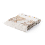 TC Albedo Ivory/Rust Throw 50x70 by Classic Home at Eve Furniture
