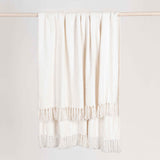 TC Aria Ivory Boucle Throw 50x70 by Classic Home at Eve Furniture
