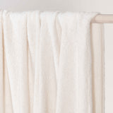 TC Aria Ivory Boucle Throw 50x70 by Classic Home at Eve Furniture