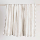 TC Atwater Ivory/Natural 50x70 Throw by Classic Home at Eve Furniture