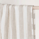 TC Atwater Ivory/Natural 50x70 Throw by Classic Home at Eve Furniture