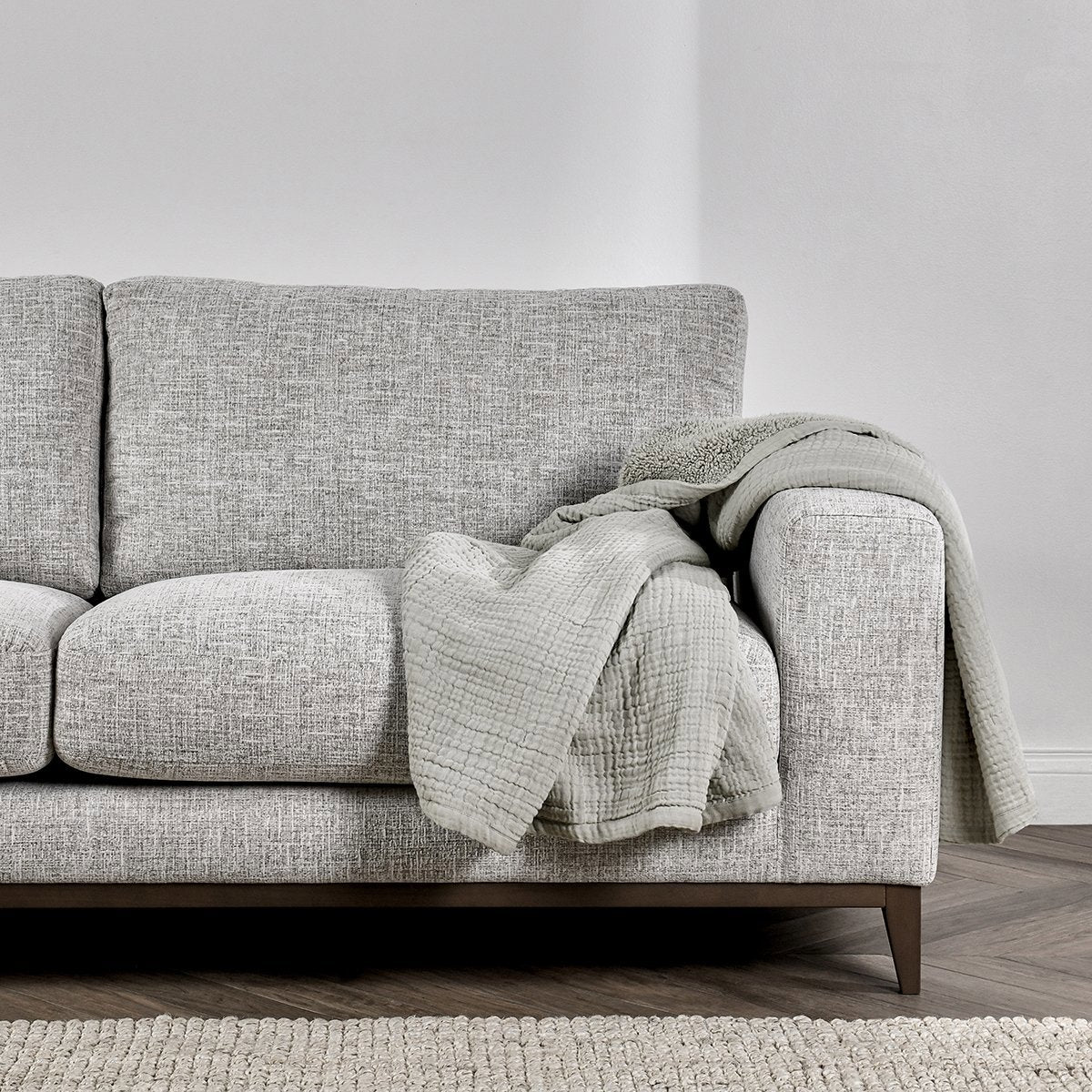 TC Cardiff Gray 50x70 Throw by Classic Home at Eve Furniture