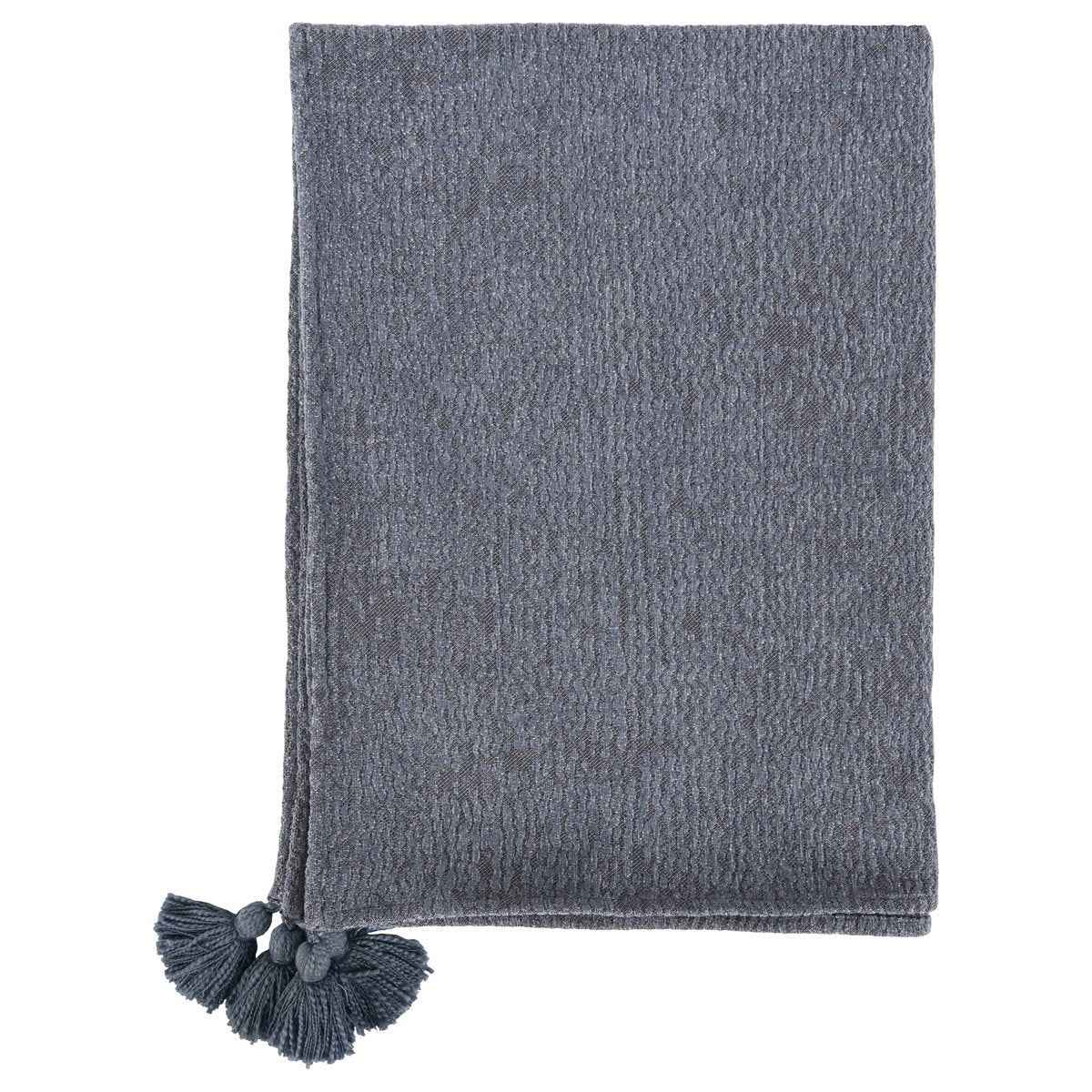 TC Carmela Saltwater Blue 50x70 Throw by Classic Home at Eve Furniture