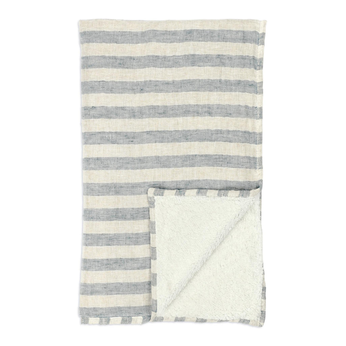 TC Cyprus Ivory/Blue 50x70 Throw by Classic Home at Eve Furniture