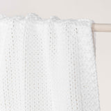 TC Dyne White Throw 50x70 by Classic Home at Eve Furniture