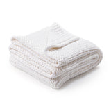 TC Dyne White Throw 50x70 by Classic Home at Eve Furniture