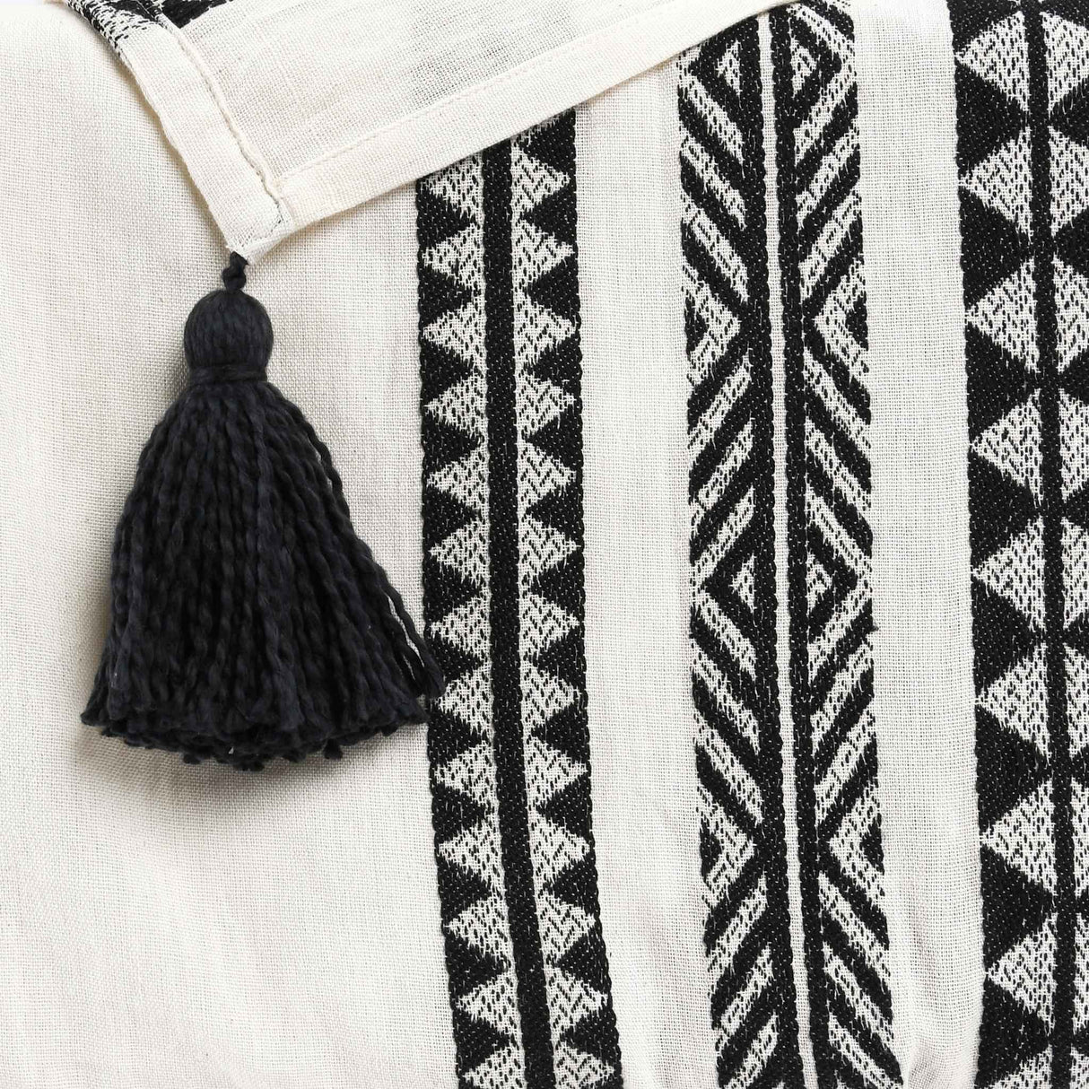 TC Endora Black/Ivory Throw by Classic Home at Eve Furniture