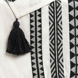 TC Endora Black/Ivory Throw by Classic Home at Eve Furniture