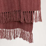 TC Hunter Cherrywood Red 50x70 Throw by Classic Home at Eve Furniture