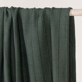 TC Hunter Forest Green 50x70 Throw by Classic Home at Eve Furniture