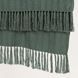 TC Hunter Forest Green 50x70 Throw by Classic Home at Eve Furniture