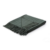 TC Hunter Forest Green 50x70 Throw by Classic Home at Eve Furniture