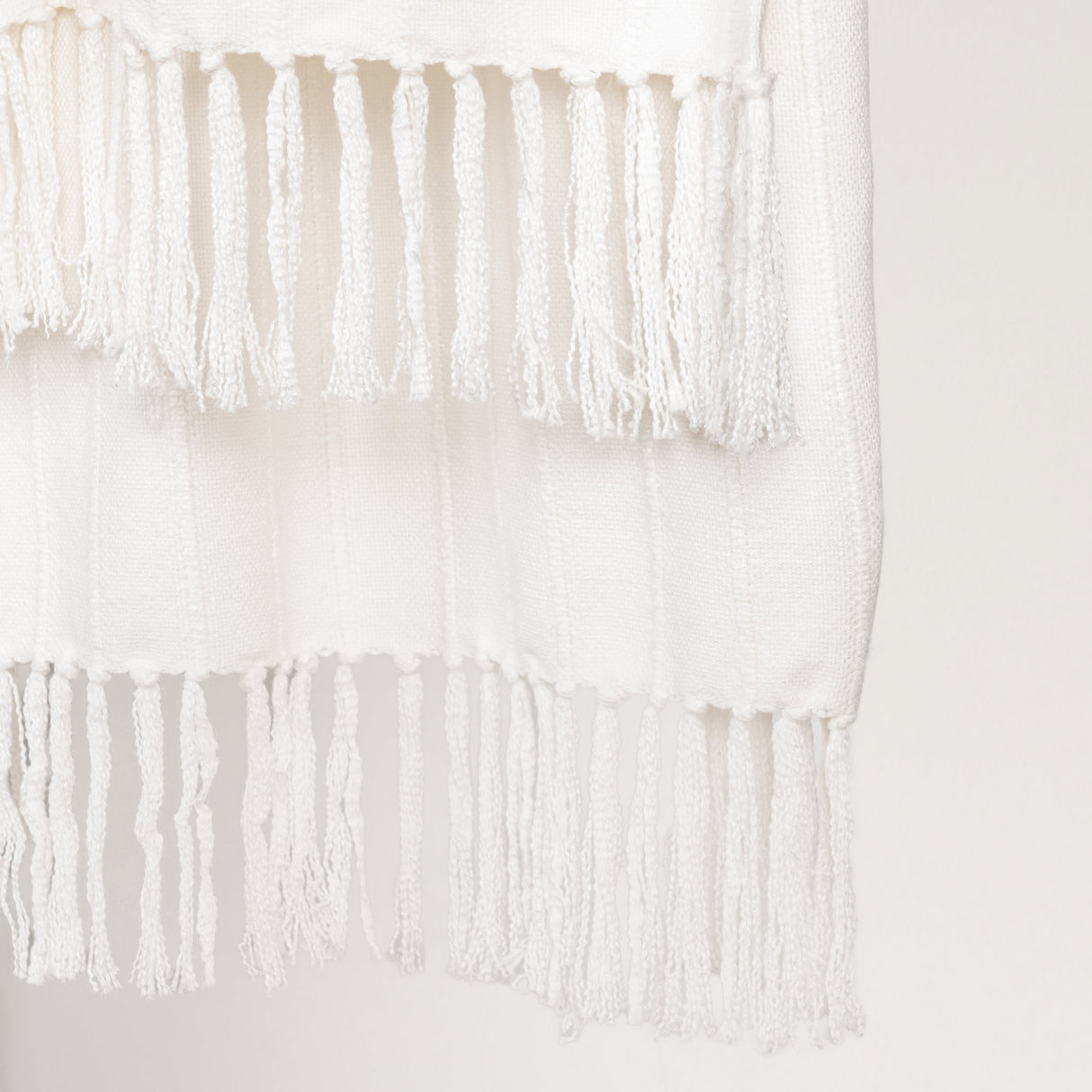 TC Hunter White 50x70 Throw by Classic Home at Eve Furniture