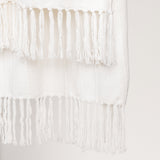 TC Hunter White 50x70 Throw by Classic Home at Eve Furniture