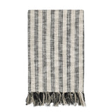 TC Linna Natural/Black Throw 50x70 Throw by Classic Home at Eve Furniture