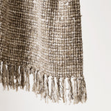 TC Porter Natural/Ivory 50x70 Throw by Classic Home at Eve Furniture