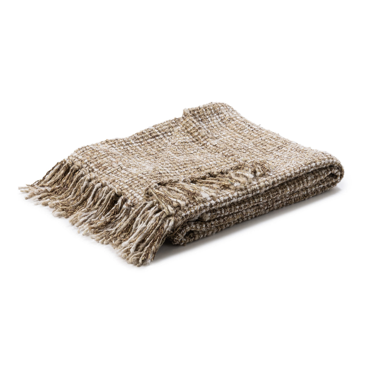TC Porter Natural/Ivory 50x70 Throw by Classic Home at Eve Furniture