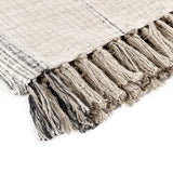 TC Ria Natural/Black Throw 50x70 by Classic Home at Eve Furniture