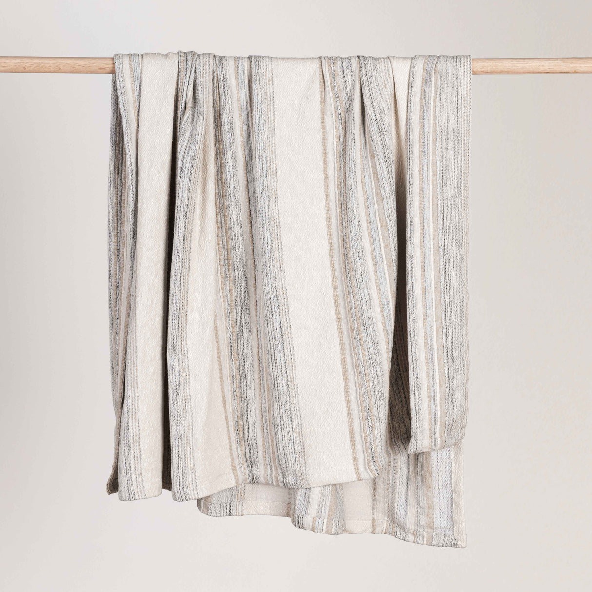TC Rockport Ivory Multi Throw 50x70 by Classic Home at Eve Furniture