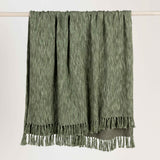 TC Sharma Cedar Green Throw 50x70 by Classic Home at Eve Furniture