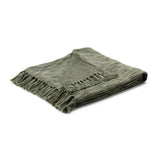 TC Sharma Cedar Green Throw 50x70 by Classic Home at Eve Furniture