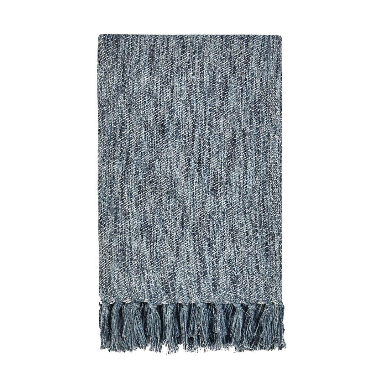 TC Sharma Denim Blue Throw 50x70 by Classic Home at Eve Furniture