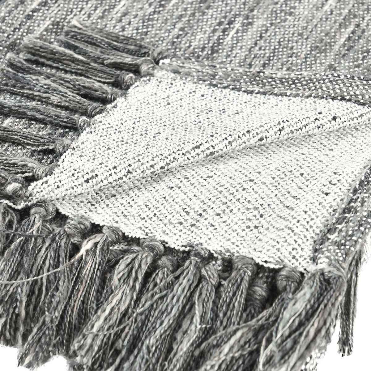 TC Sharma Gray Throw 50x70 by Classic Home at Eve Furniture