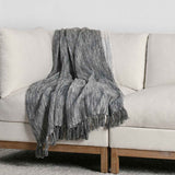 TC Sharma Gray Throw 50x70 by Classic Home at Eve Furniture
