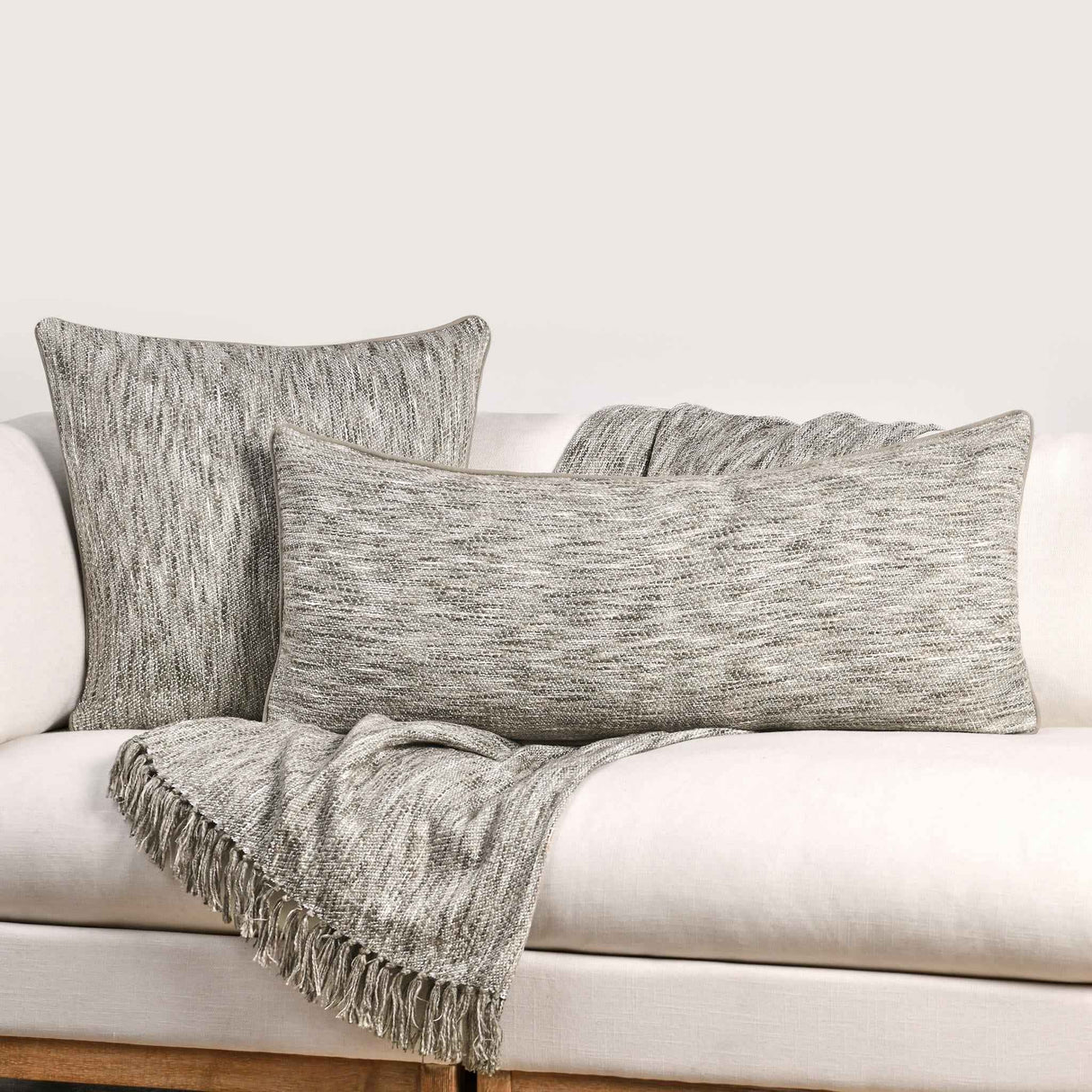TC Sharma Natural Throw 50x70 by Classic Home at Eve Furniture